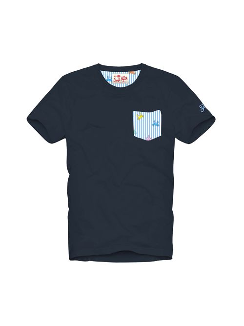 T-shirt con taschino MC2 SAINT BARTH | KEA0001/02098L